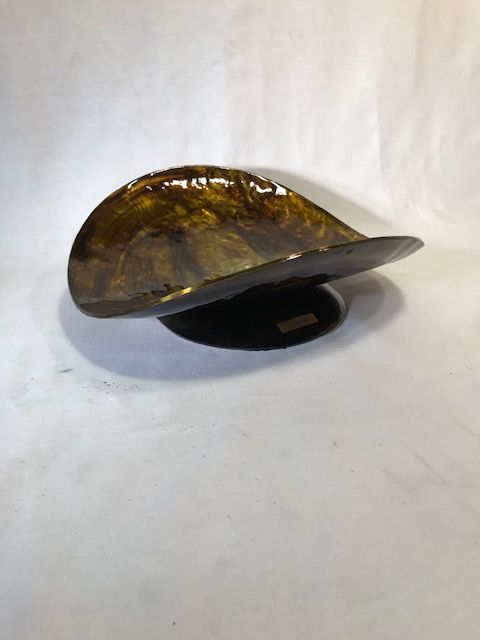 Abstract Metal Bowl      $55